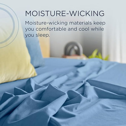 TEMPUR ProAir Sheet Set Blue Azure - Full