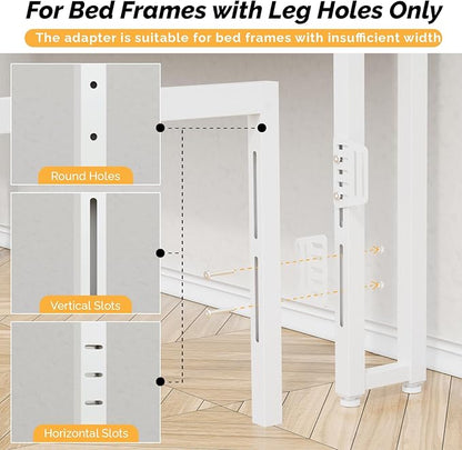 VINGLI King Size Headboard Only, Adjustable Upholstered Headboard with 2 Tier Shelves and Pegboard with Charging Stations and LED Lights, Modern Bed Headboard with Storage for Bedroom Decor