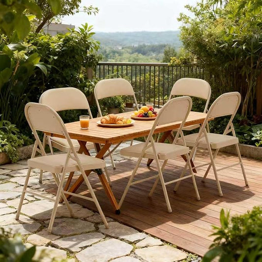 Khaki Folding Chairs 50 Pack with Comfortable Cushion and Back, 330LBS Capacity, Portable & Foldable Indoor Outdoor Chairs with Durable Metal Frame for Office Party Events Kitchen Dinning Wedding