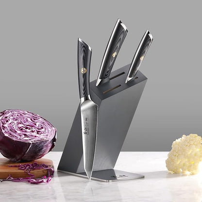 Cangshan NAKA Series X-7 Steel Forged HUA Knife Block Set (4-Piece)