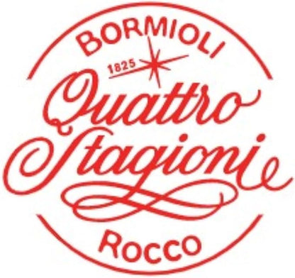 Bormioli Rocco Quattro Stagioni Soap Dispenser, 17 Oz - Stainless Steel Multifunctional Lid, Stain Resistant - Use as Soap, Lotion, Cocktail, Grater - Durable Dishwasher Safe Glass Jar