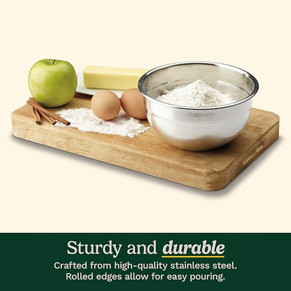 Cuisinart Mixing Bowl Set, Stainless Steel, 3-Piece, CTG-00-SMB