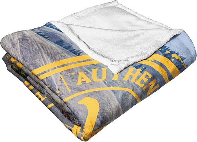 Northwest Yellowstone Silk Touch Throw Blanket, 50" x 60", Welcome to Yellowstone