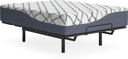 Signature Design by Ashley 14 Inch Chime Elite 2.0 Ultra Plush Green Tea Memory Foam Mattress for Cool Sleep and Pressure Relief, King, Fiberglass Free, Mattress In A Box