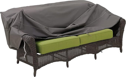 Classic Accessories Ravenna Water-Resistant 76 Inch Patio Sofa/Loveseat Cover, Patio Furniture Covers