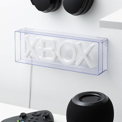 Paladone Xbox LED Neon Light, Free Standing or Wall Mountable Gaming Desk Accessories, Game Room Decor & Gift for Gamers, 11.7" Wide