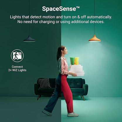 HALO 4” Smart Wi-Fi Slim Canless Recessed LED Downlight Powered by WiZ Pro, Dimmable Full Color with Smart Home Integration - HLB4069WZRGBWMWR