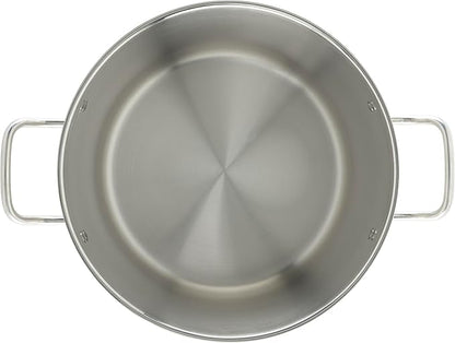 Winware Stainless 20-Quart Steel Stock Pot with Cover, Silver