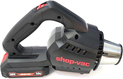 Shop-Vac 5430087 Handheld Vacuum, Cordless Rechargeable Lithium 20V, Lightweight Design, Ideal for Quick Cleanups in Home, Garage, and Vehicle