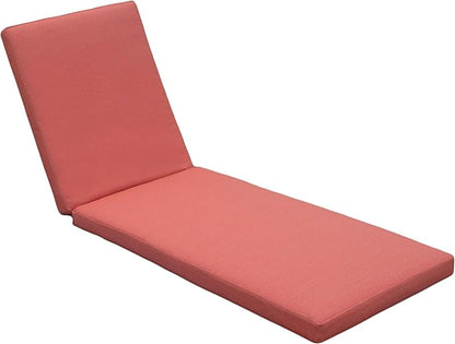 Tommy Bahama Chaise Cushion, 23" X 75" X 2.5", Bamboo Bay Mango
