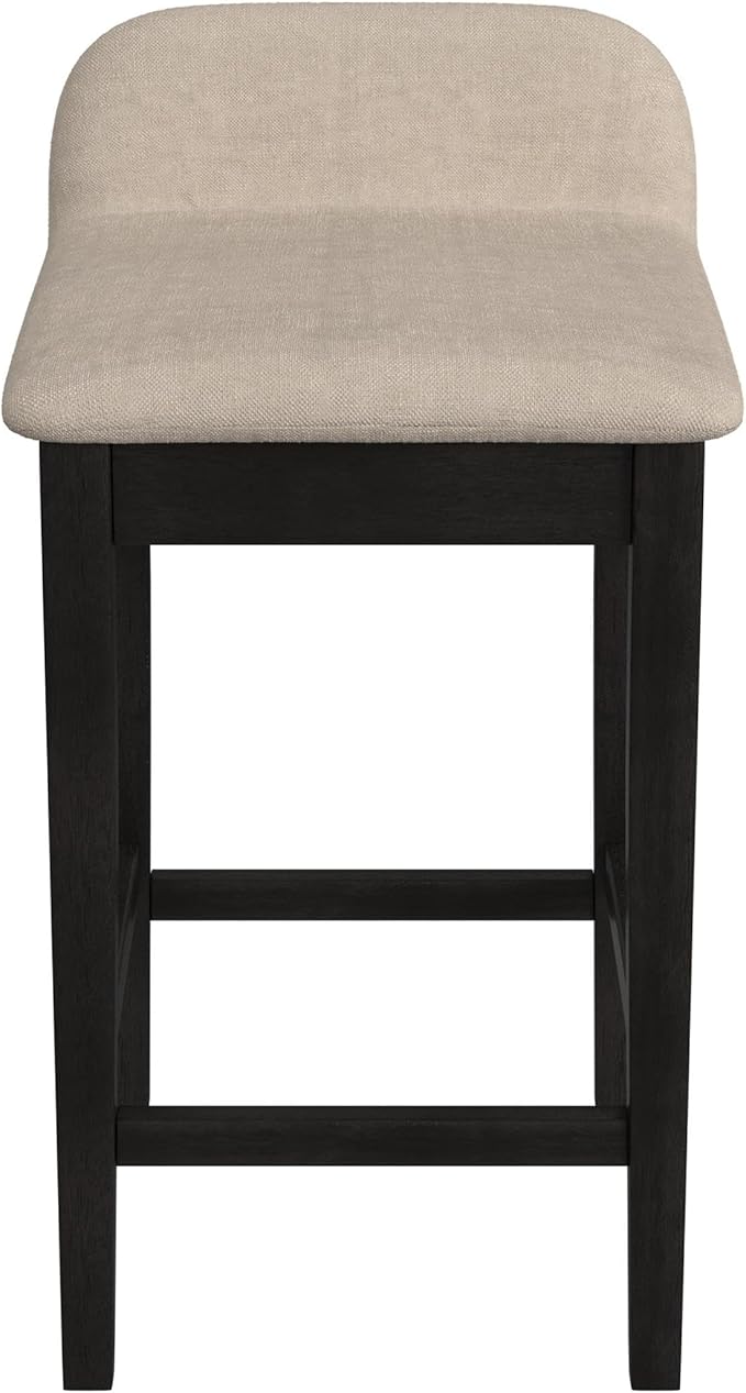 Hillsdale Furniture Maydena Wood Counter Height Stool, Black
