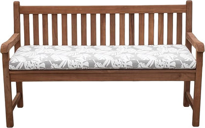 Tommy Bahama Bench Cushion, 48" X 19" X 2.5", Tropical Chrome