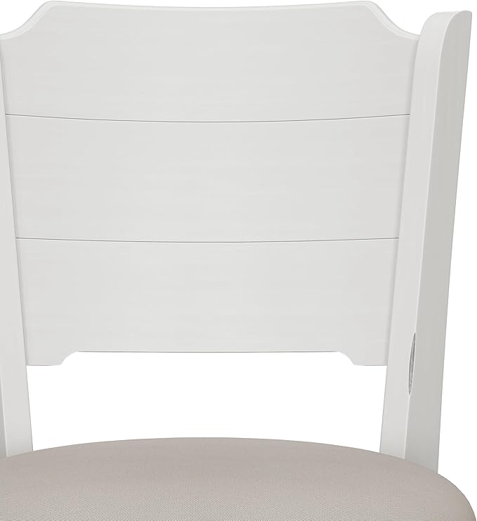 Hillsdale Clarion Wood Swivel Bar Height Stool, Sea White