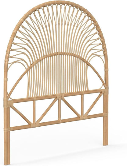 KOUBOO Rattan Loop Headboard, Queen, Natural