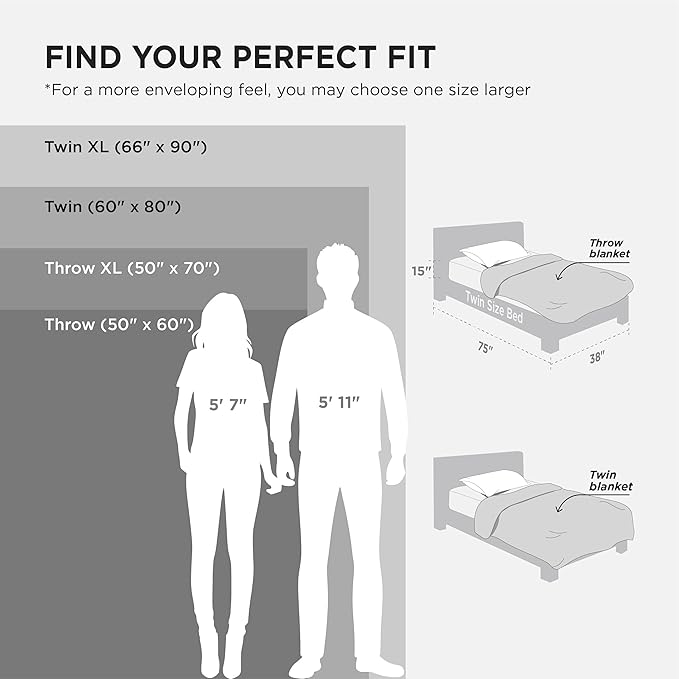 Bedsure GentleSoft Twin Blanket for Bed Lavender Fog - Super Soft Cozy Blankets for Women Men Girls, Cute Fuzzy Fleece Throws for Bedroom Couch, 60x80 Inches