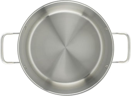 Winco Heavy-Duty Stainless Steel Stock Pot with Cover, 12 Quart