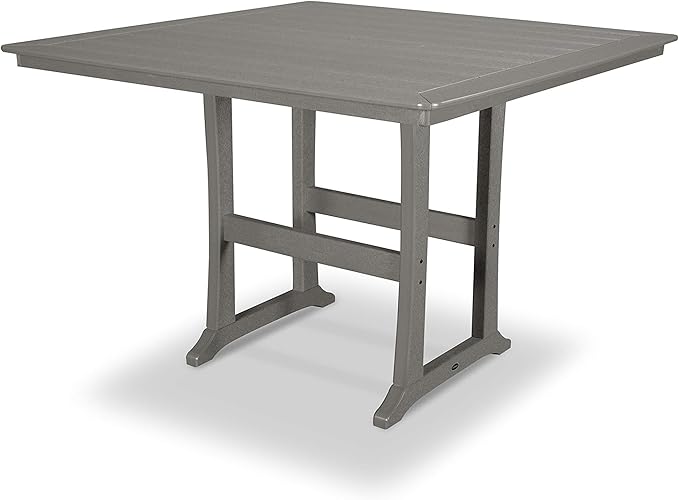 POLYWOOD® Bar Table, Slate Grey