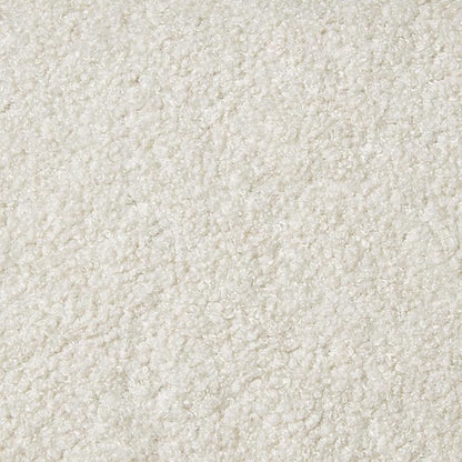 24KF Middle Century Upholstered Foldable King Headboard, Modern Boucle Teddy Fabric, Cream
