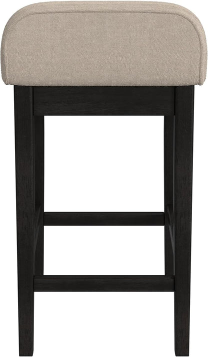 Hillsdale Furniture Maydena Wood Counter Height Stool, Black