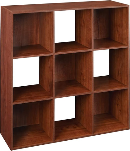 ClosetMaid 4105 Cubeicals Organizer, 9-Cube, Dark Cherry