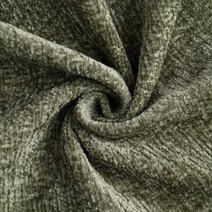 FUTEI Sage Green Chenille Throw Pillow Covers 18x18 Inch Set of 2,Soft Cozy Bound Edge Design Cushion Case,Home Decor for Couch Bed Living Room