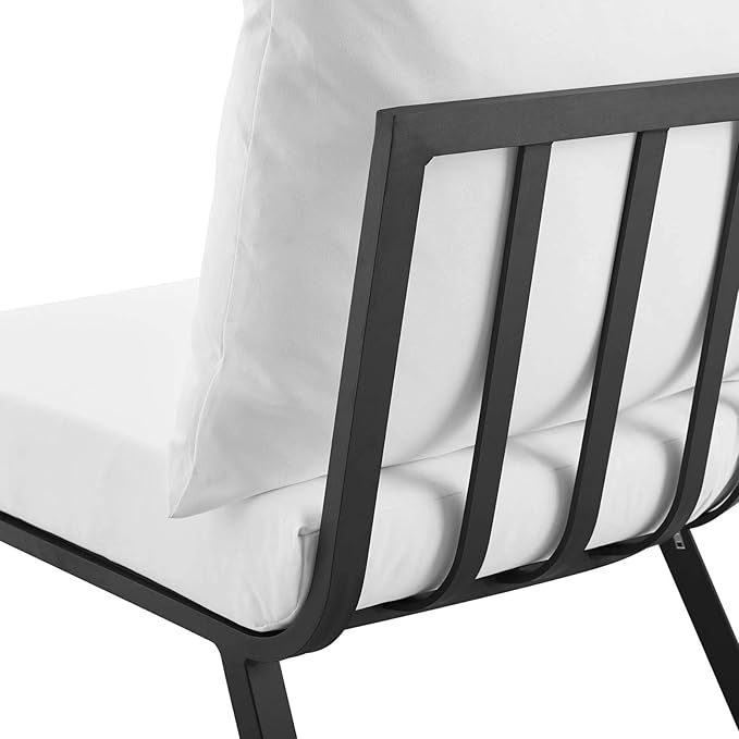 Modway Riverside Outdoor Furniture, 4-Piece Set, Gray White