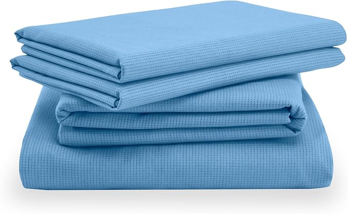 TEMPUR ProAir Sheet Set Blue Azure - Split Cal King
