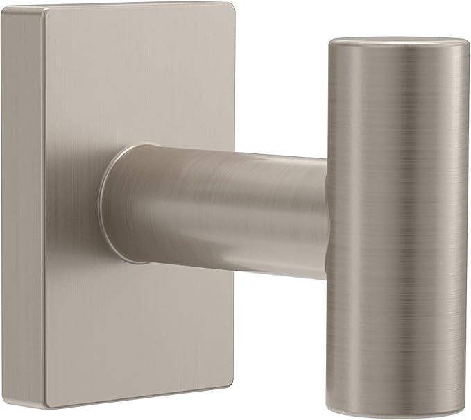 FRANKLIN BRASS Hartwell (1-Pack) Towel Hooks Satin Gold Single Bathroom Hooks Wall Mounted for Robes & Towels Hand Towel Hook Holder Kitchen, Bathroom Accessories HRT35-SG