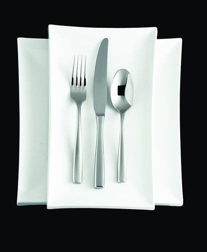 Fortessa Lucca 18/10 Stainless Steel Flatware Tea/Coffee Spoon, Set of 12
