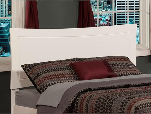 Full Headboard Victorian Style Wood Panel Bed Frame Mount Charger Durable Hardwood