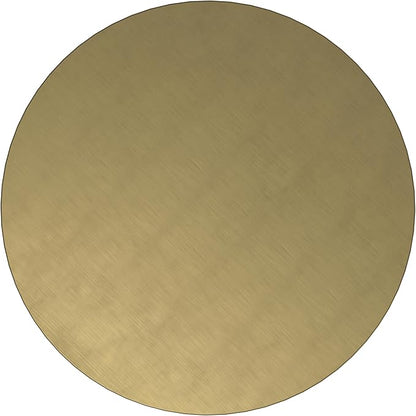 SIMPLIHOME Toby Metal Table - 17 inch Wide Solid Iron Drum Accent Table in Gold and Black Ombre, Industrial Side or End Table for Living Room or Entryway with Sculptural Design, Assembled