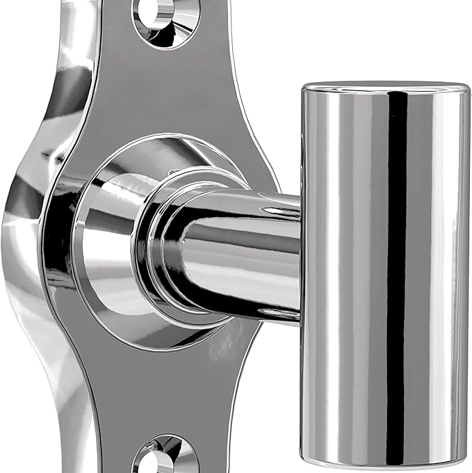 FRANKLIN BRASS Calloway (1-Pack) Towel Hooks Polished Chrome Single Bathroom Hooks Wall Mounted for Robes & Towels Hand Towel Hook Holder Kitchen, Bathroom Accessories CLWY35-PC