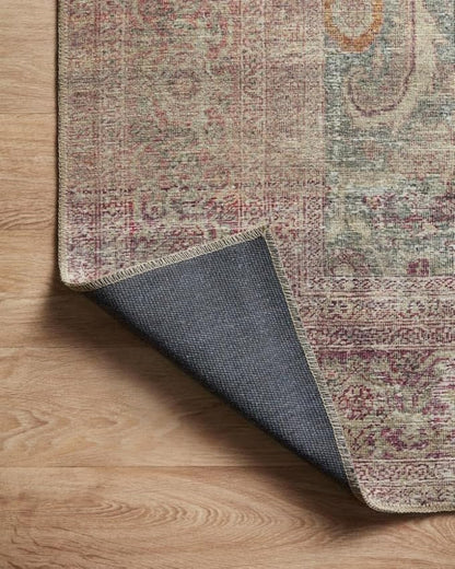 Loloi Amber Lewis Georgie Collection GER-03 Jade/Sunset 3'-0" x 10'-0", .19" Pile Height, Runner Rug