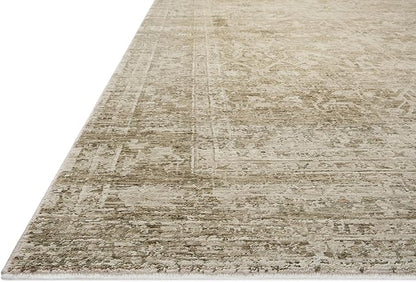 Loloi Amber Lewis Honora Collection HON-01 Khaki/Beige 2'-7" x 10'-0" Runner Rug