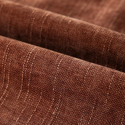 Foindtower Pack of 2 Soft Textured Chenille Throw Decorative Pillow Covers Square Accent Solid Cushion Cover Cozy Neutral Farmhouse Pillow Case for Couch Sofa Bedroom Living Room 24x24 Inch,Red Taupe