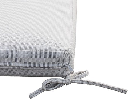 Tommy Bahama Bench Cushion, 50" X 16" X 2.5", Bamboo Bay Bone
