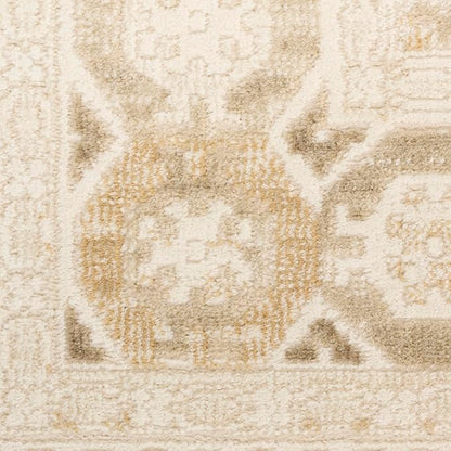 Nourison Home Pardis Ivory Beige 7'10" x 9'10" Area Rug - Easy Clean, Non Shedding, Bed Room, Living Room, Dining Room, Kitchen (8' x 10')