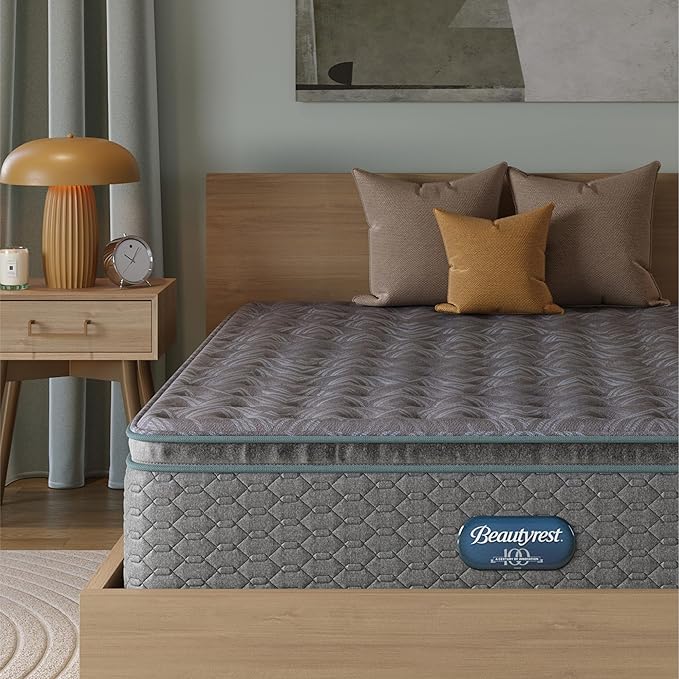 Beautyrest Prime Dream Medium Pillow Top 14.25" Mattress - Twin XL - Durable Pocketed Coil, Support, Pressure Relief, Cooling, Motion Separation; 100 Night Sleep Trial and 10 Year Warranty