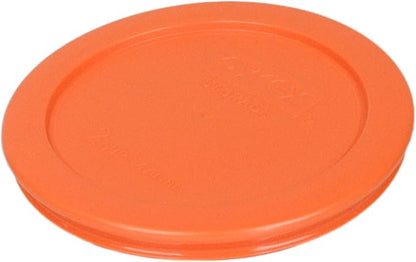 Pyrex Orange 2-Cup 4.5" Round Storage Cover 7200-PC for Glass Bowls - Single Lid
