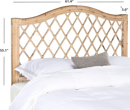 Safavieh Gabrielle Headboard, Queen, White Washed