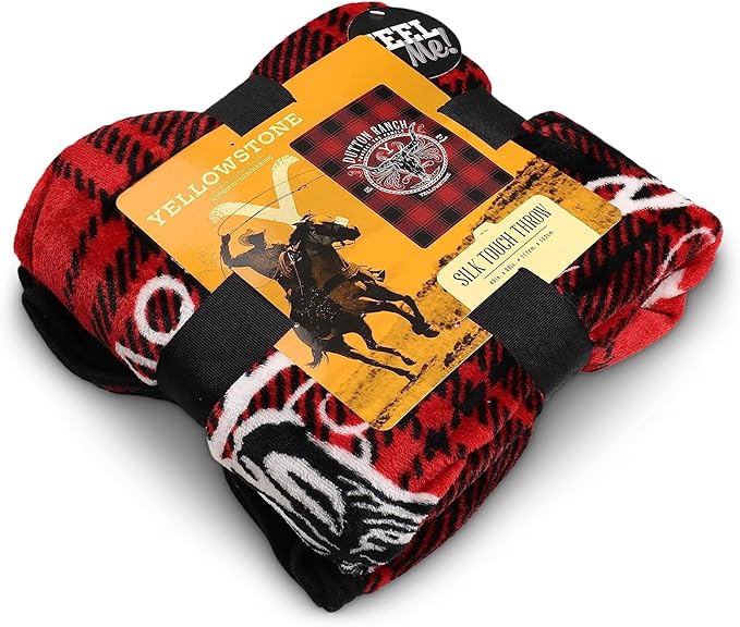 Northwest Yellowstone Silk Touch Throw Blanket, 46" x 60", Protect The Family