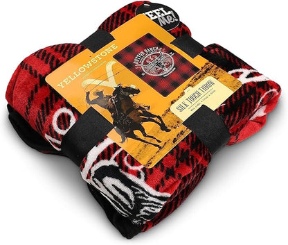 Northwest Yellowstone Silk Touch Throw Blanket, 46" x 60", Protect The Family