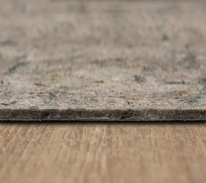 Mohawk Home 2' 6" x 4' Non Slip Grip Rug Pad 1/4" Thick Dual Surface Felt Cushion + Rubber Gripper - Safe for All Floors