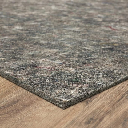 Mohawk Home 7' 8" x 10' 4" Non Slip Rug Pad Gripper 1/2 Thick Dual Surface Felt + Rubber Gripper - Safe for All Floors