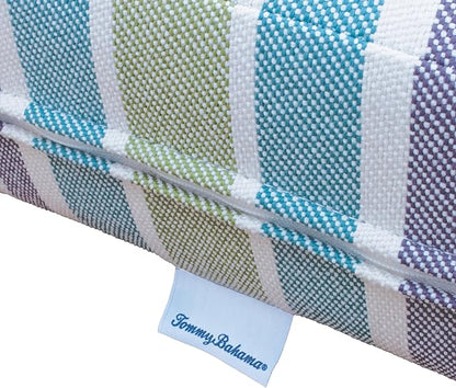 Tommy Bahama Deep Seating Lounge Cushion, 24" X 24" X 4", Bandeau Pastel