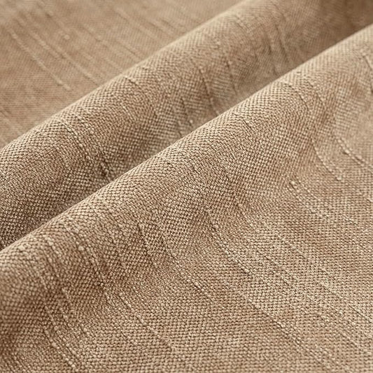 Foindtower Pack of 2 Textured Chenille Throw Decorative Pillow Covers Square Accent Solid Cushion Cover Neutral Farmhouse Pillow Case for Couch Sofa Bedroom Living Room 26x26 Inch,Taupe Khaki Camel
