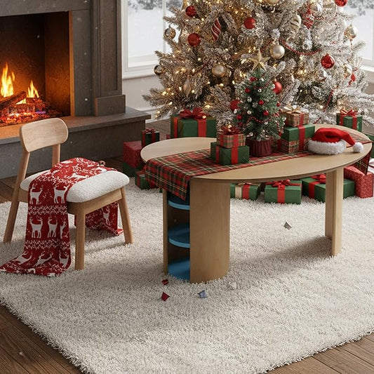 Kid Chair, Shepra Toddler Chairs Comfy Reading Chair for Kids Bedroom, Activity Table Chairs with Solid Wood Legs, Little Kids Furniture Wooden Stool for Children Playroom/Nursery/Gifts, White
