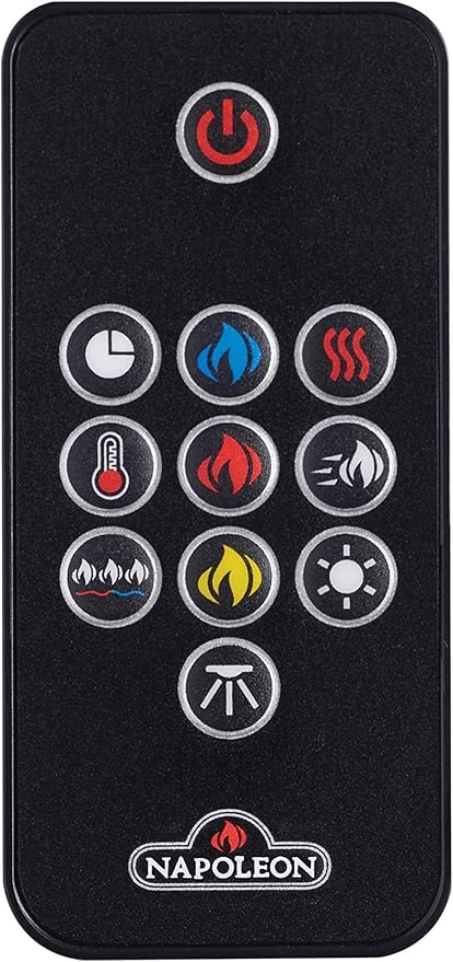 Napoleon Allure 38 inch Vertical Wall Mount Electric Fireplace - Black, NEFVC38H