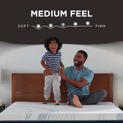 TEMPUR-Adapt 2.0 Medium 11 inch Memory Foam Mattress, Twin XL