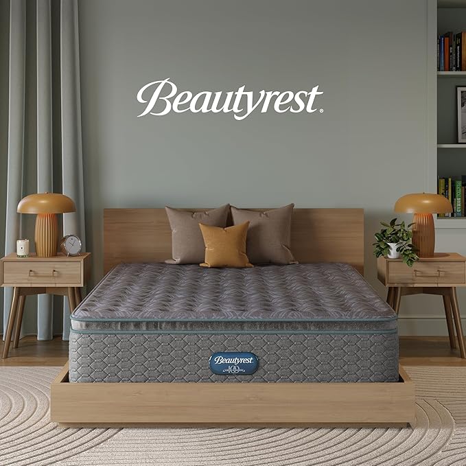 Beautyrest Prime Dream Medium Pillow Top 14.25" Mattress - Twin - Durable Pocketed Coil, Support, Pressure Relief, Cooling, Motion Separation; 100 Night Sleep Trial and 10 Year Warranty